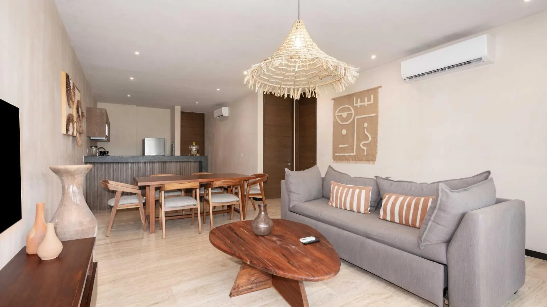 Extraordinary 2Br Apartment In Fully Equipped Hotel In Tulum Pueblo