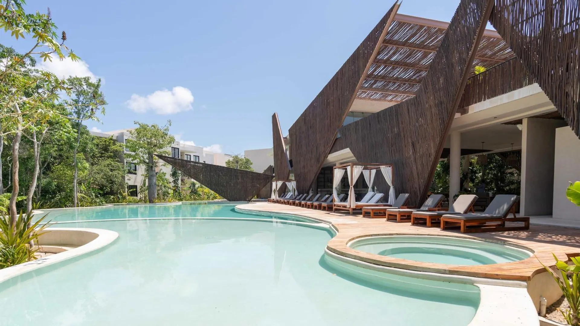 Extraordinary 2Br Apartment In Fully Equipped Hotel In Tulum Pueblo