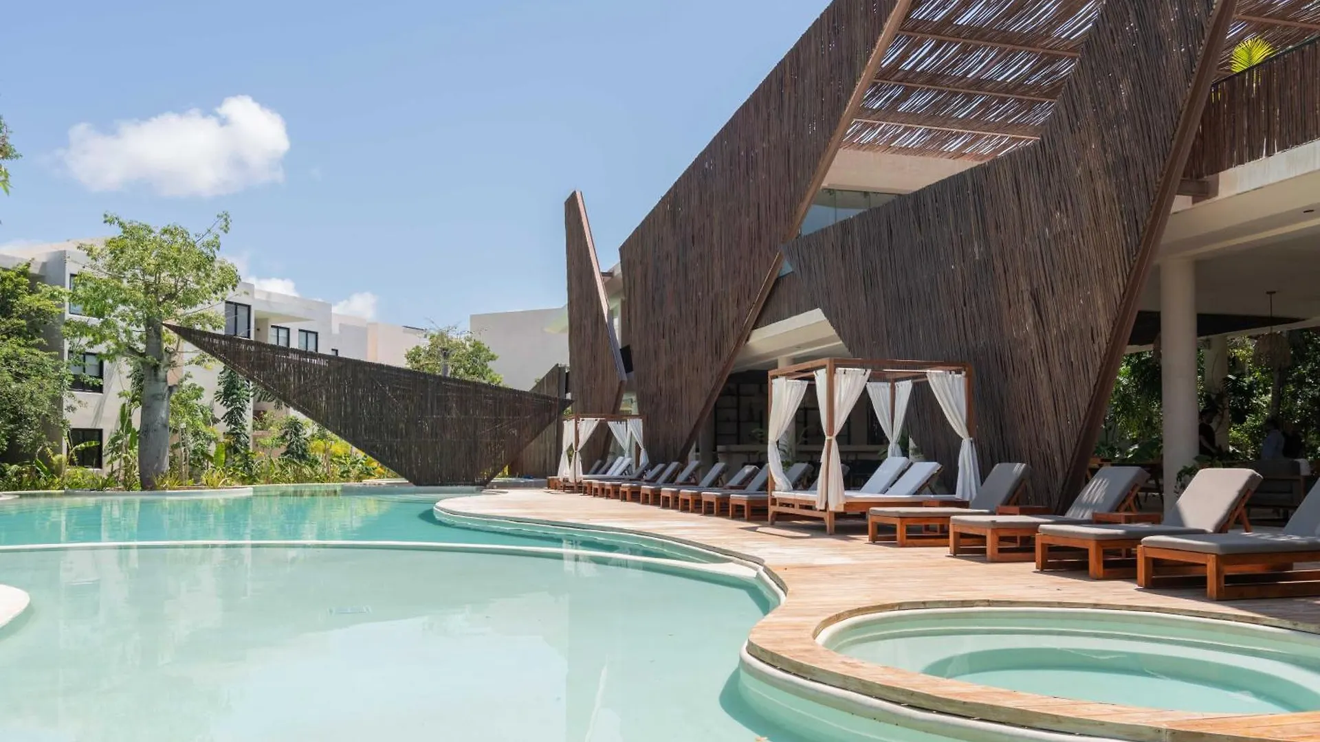 Extraordinary 2Br Apartment In Fully Equipped Hotel In Tulum Pueblo