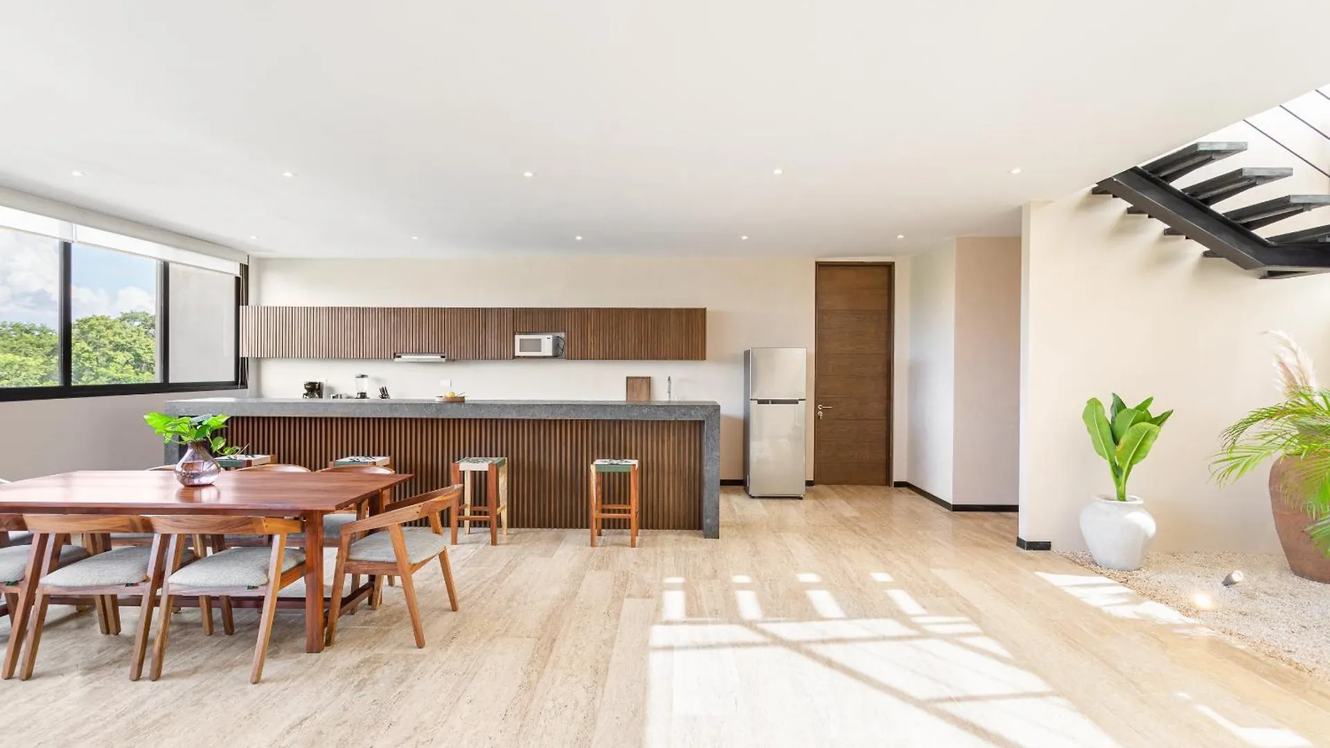 Extraordinary 2Br Apartment In Fully Equipped Hotel In Tulum Pueblo 0*,